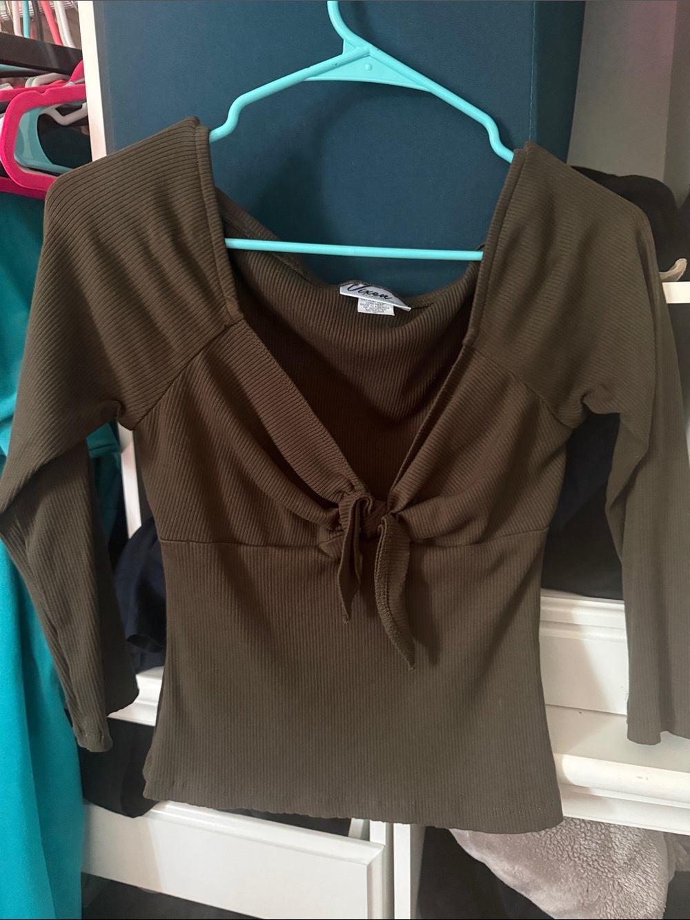Vixen by Micheline Pitt tie me up top size small